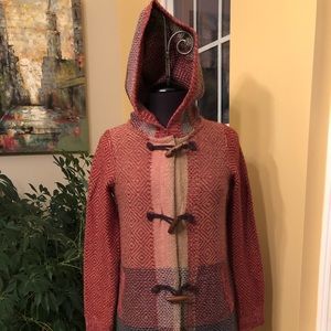 Anthropology Sparrow Hooded Cardigan